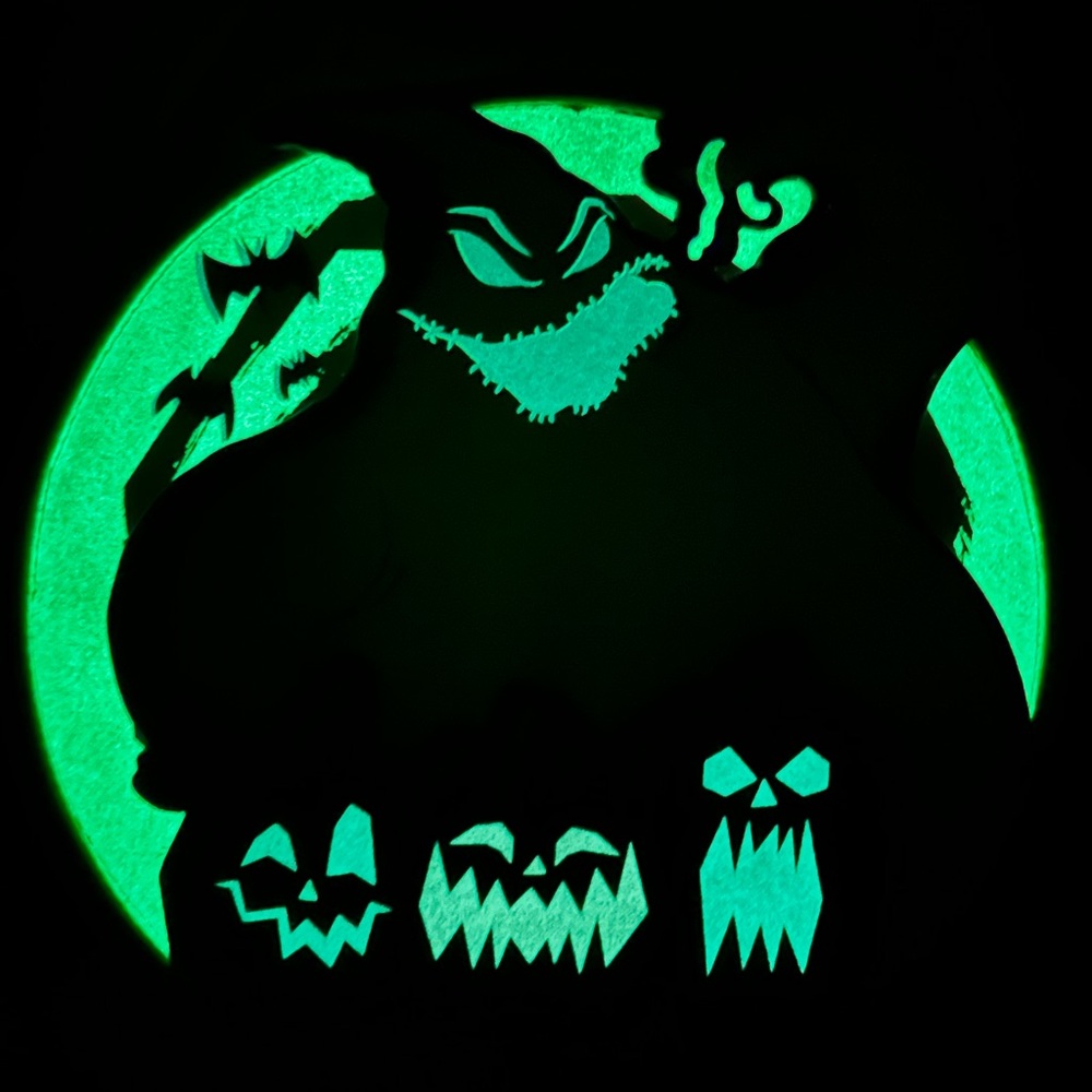 Loungefly Glow in the Dark Oogie Boogie Bash Convertible Backpack/Purse. NWT
